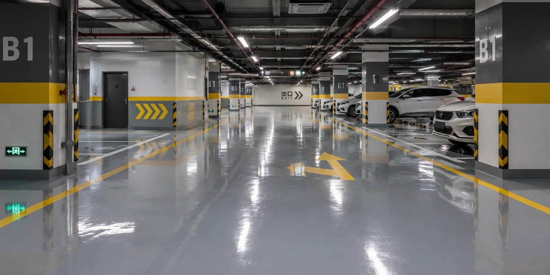 Otopark Epoksi Zemin Kaplama