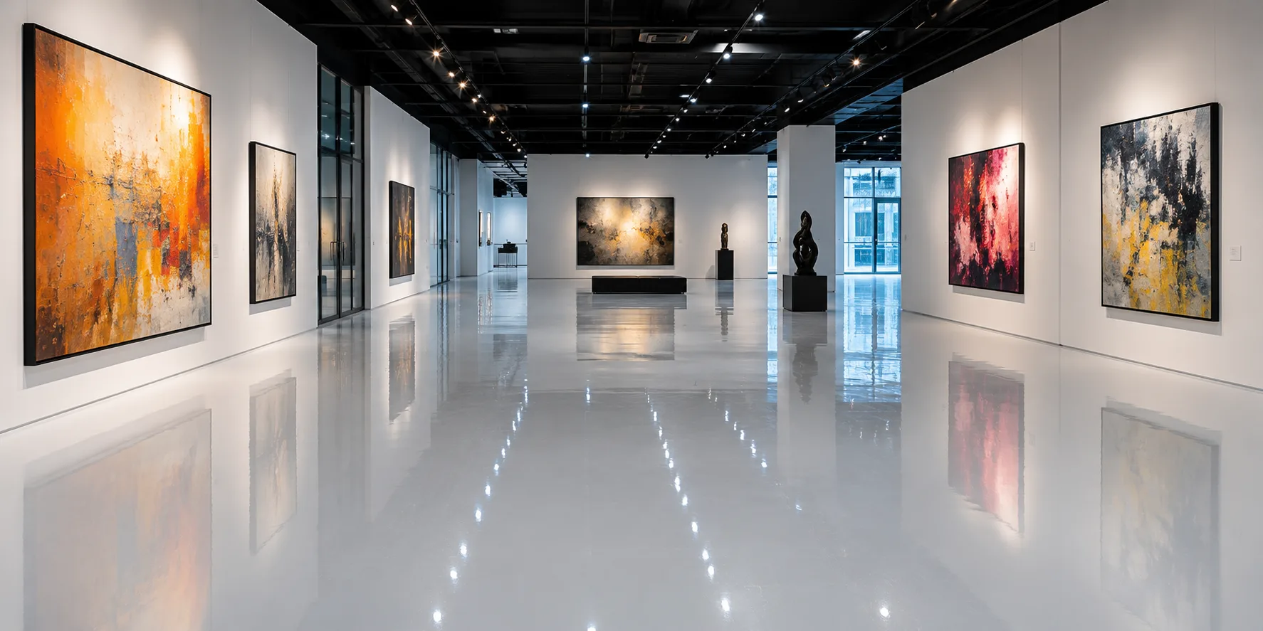 Sanat Galerisi Epoksi Zemin Kaplama